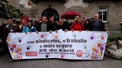 Protesta por la seguridad laboral