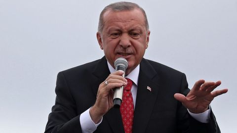 El presidente turco, Rcep Tayyip Erdogan