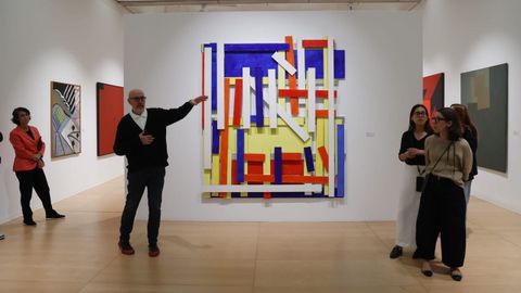 Presentación de la exposición «Compromiso con el arte» en Afundación de A Coruña