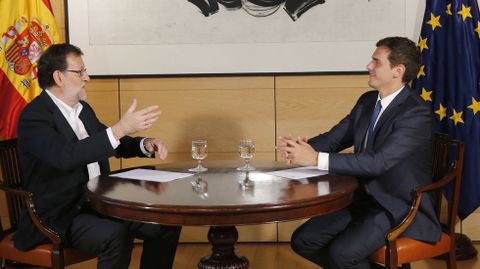 Segunda reuni�n del verano entre Rajoy y Rivera