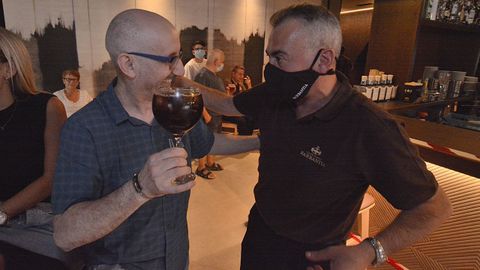 Inauguración en Boiro de la cafetería Barbantia