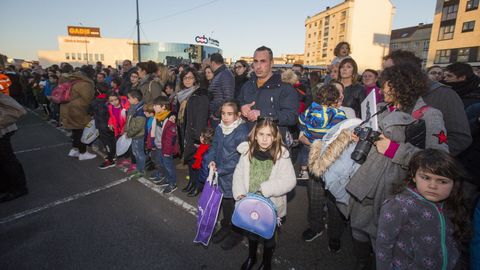 Desfile en Carballo