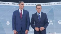S�nchez y Feijoo se enfrentaron en el cara a cara de Atresmedia el lunes 10 de julio