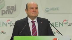 Andoni Ortzar, presidente del PNV, en un acto de la formacin nacionalista