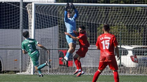 Semifinales de la fase de ascenso a Preferente. Partido entre el Uni�n y el C�rgomo Vilamart�n