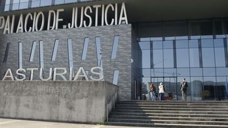 Vista del Palacio de Justicia de Gij�n