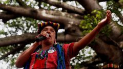 Thelma Cabrera, la primera candidata ind�gena a la presidencia en doce a�os