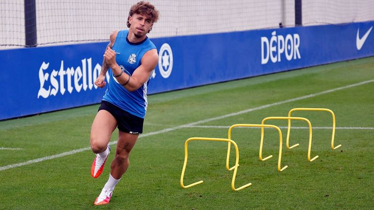 Mario Soriano, del Deportivo