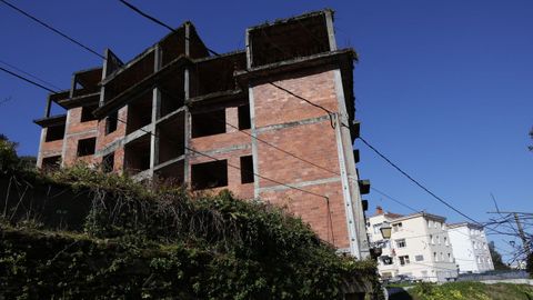 El edificio, emblema de fe�smo en la localidad de Pontedeume