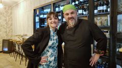 Aitana y el cocinero de A Rabuda, Miguel Costa