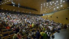 El Fuxan os Ventos, durante un concierto de la formacin