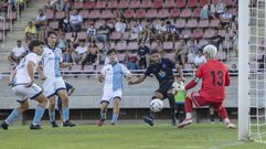 El Compostela se enfrent� al Deportivo en la segunda parte con trece jugadores del juvenil.