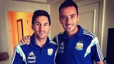 Mancuello y Messi