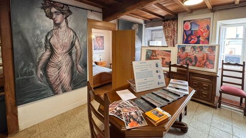 Una de las estancias de la Casa-Museo de Eduardo Fernández Rivas.