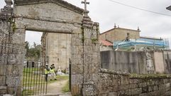 En Moreiras est� la iglesia de San Pedro