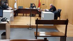 El juicio tuvo que suspenderse este jueves en Ourense