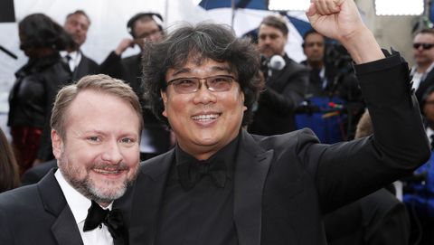 Rian Johnson y Bong Joon-ho