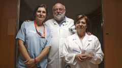 Yolanda Garc�a, Jos� Carlos Villar Chao y Mar�a Jos� de la Torre, coordinadores del HU-CI