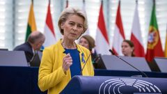 rsula Von der Leyen, presidenta de la Comisin Europea.