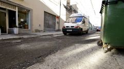 Baches en varias calles de Vista Alegre