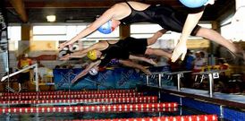 La piscina de Carballo acogi� el Campeonato Gallego de Salvamento y Socorrismo.