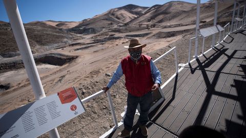 Jorge Galleguillos, uno de los 33 mineros rescatados