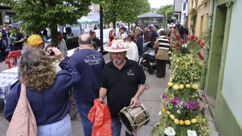 Ambiente este domingo en las Festas do Maios de Canido.