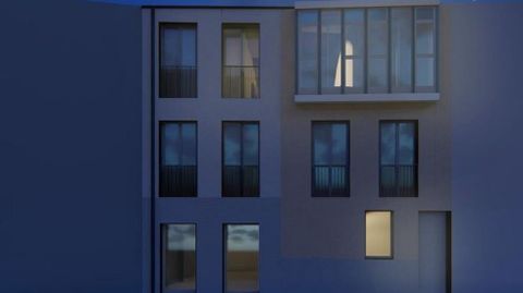 Curuxeiras 22-24. Edificio con dos viviendas y un local en dos parcelas unidas. Ser� de nueva construcci�n