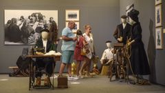Exposici�n  �Ruth Matilda Anderson. Unha viaxe pola indumentaria tradicional de Galicia�, que se puede ver en el Museo de Pontevedra