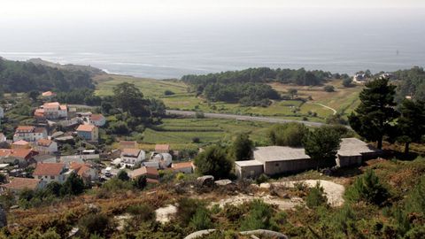 Vista de la aldea de Abun, en Baroa.