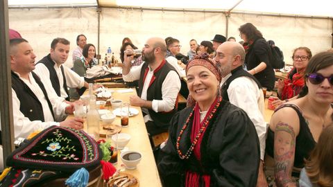 ROMERIA DIA DAS LETRAS GALEGAS EN EL PAZO DE GOIANS