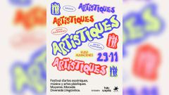 Cartel del festival Artstiques