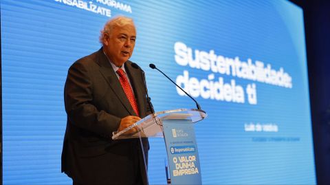 El presidente de Ecoener, Luis de Valdivia