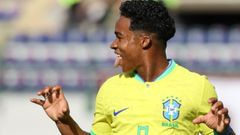 Endrick.Endrick con Brasil