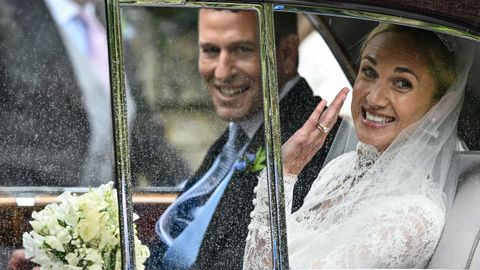 La boda de�Peter Phillips y Harriet Sperling, en im�genes