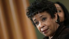 La fiscal general, Loretta Lynch.