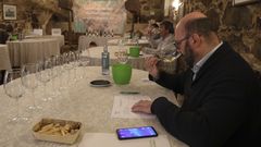 En la fiesta de exaltaci�n se celebro la cuarta cata-concurso de los vinos de la denominaci�n R�as Baixas-Albari�o da Ribeira do Ulla