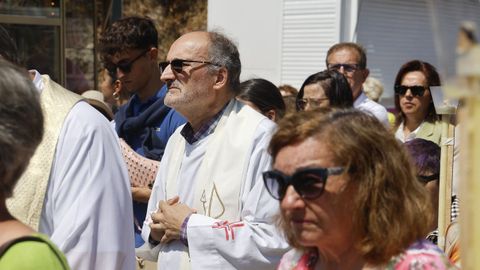 El p�rroco, Francisco Javier de Ramiro Crespo, principal culpable de la desaparici�n de los ata�des en la procesi�n