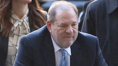 Harvey Weinstein, en el juicio de febrero del 2020