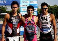 Tres gallegos coparon el podio en la competici�n masculina