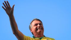 El expresidente brasileo Jair Bolsonaro, en una imagen de archivo.