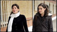 Yolanda D�az y Eva Solla.