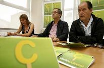 Mar Eir�s, Evencio Ferrero e Luciano Calvo presentaron o programa do Ver�n Cultural.