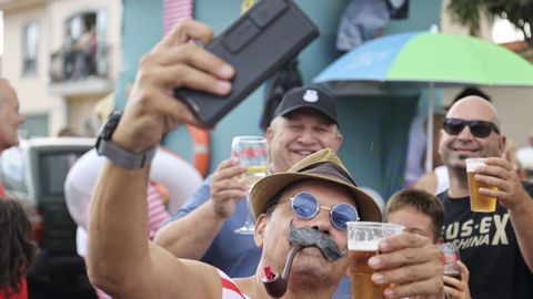 Un brindis con selfie