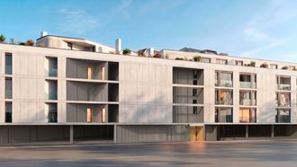 Proyecci�n del edificio llamado Residencial Nord�s, que se construir� en la r�a Lavadoiro
