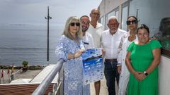 Ramona Paz, �lex Vidal, Juan Carlos Bri�n, Jos� Luis Torres Colomer, Mar�a Jos� Carreira y Mar�a Jes�s Paz, en la presentaci�n de la prueba.