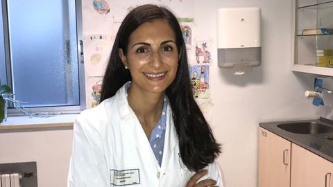 La pediatra Ana Prado, del Teresa Herrera, de A Coru�a