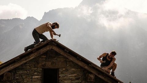 Luca Marinelli y Alessandro Borghi, los protagonistas de �Las ocho monta�as�