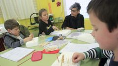 Matem�ticas manipulativas en primaria en el CEIP San Xo�n, en Ferrol