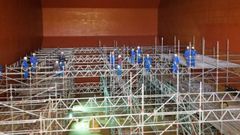 Operarios de Gabadi, empresa especializada en habilitaci�n naval y energ�a